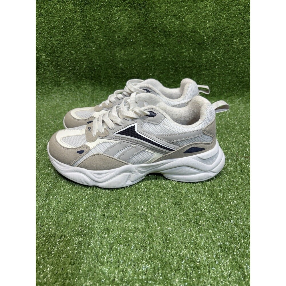 Reebok Charge Sneakers Women’s 7.5 Athletic Running Shoes Y2K Retro Design Gray